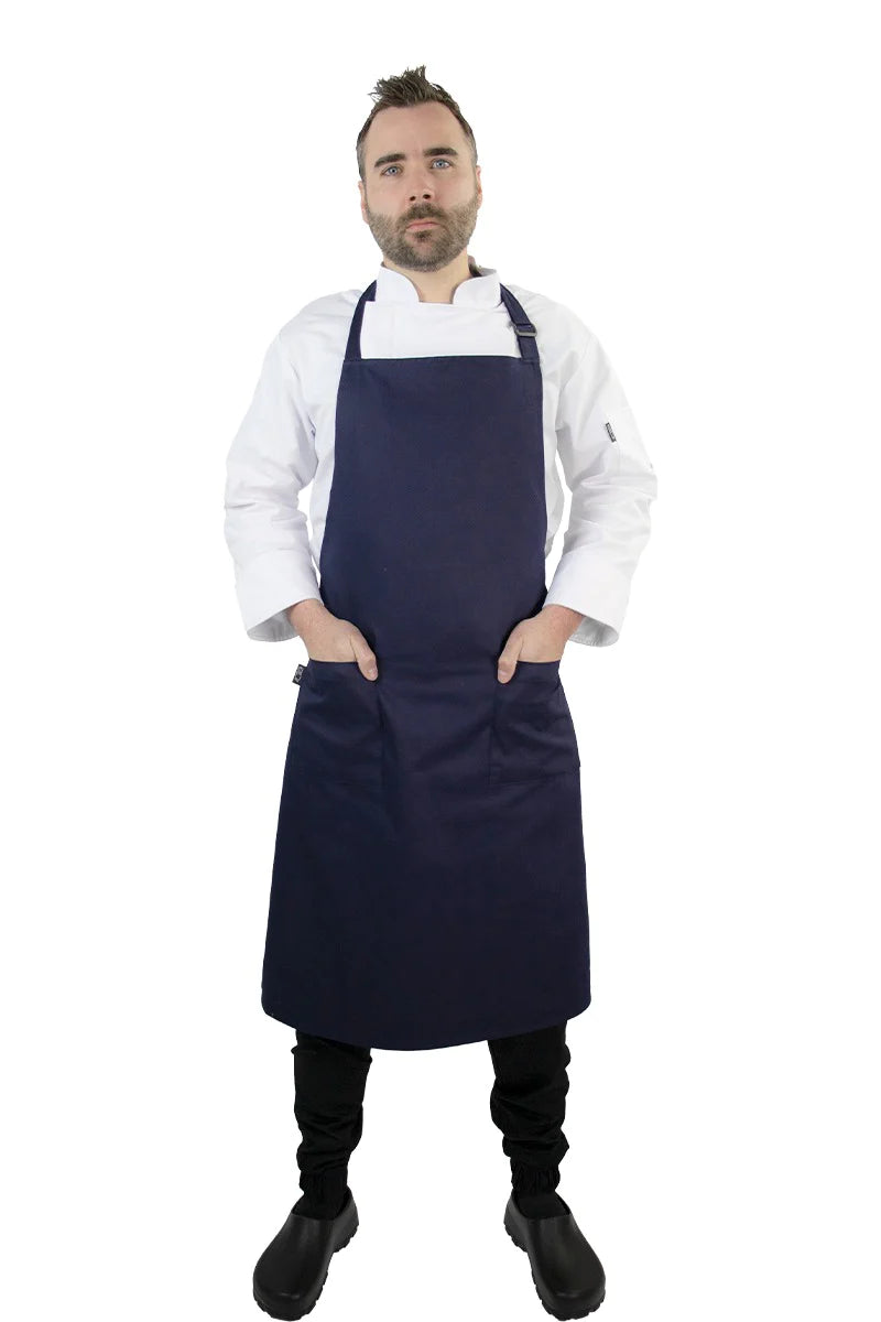 Mandil De Peto Básico Liso Permachef