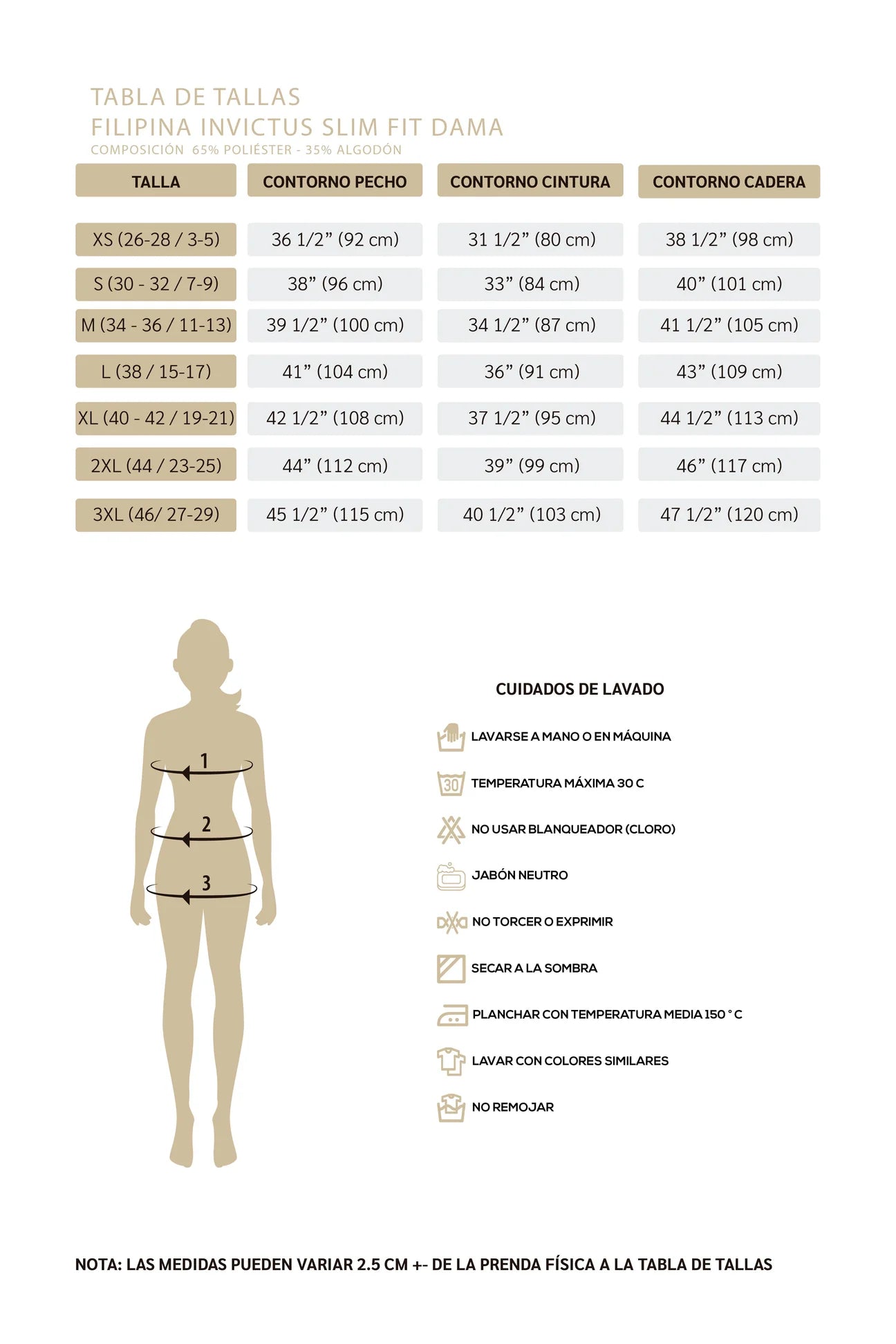 Filipina Invictus Permachef | Dama