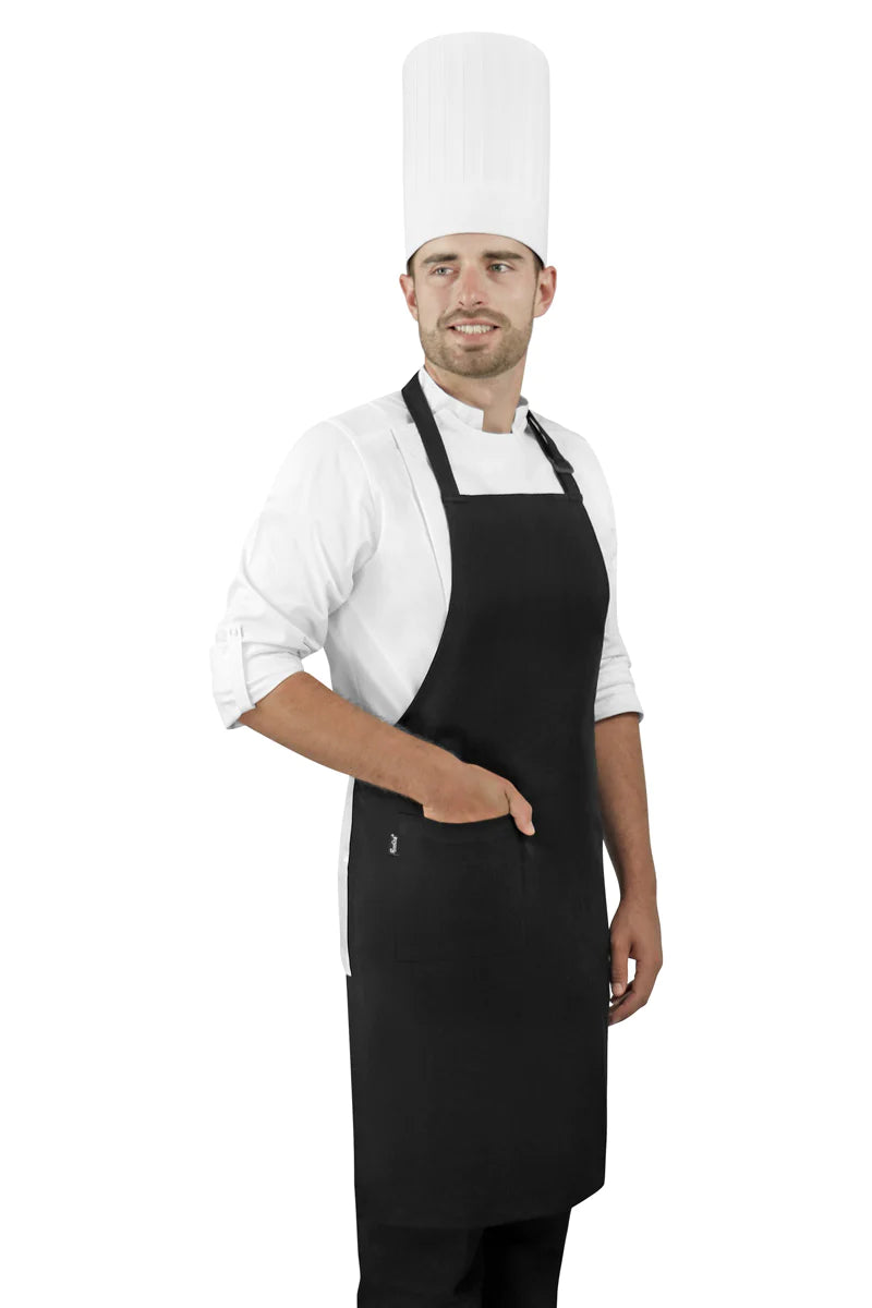 Mandil De Peto Básico Liso Permachef